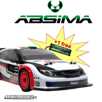 1:10 EP Rally STi-X brushed 4WD RTR + NiMH 2000mAh