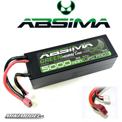 Greenhorn Vol.2 LiPo 11.1V-50C 5000 HC (T-Plug)
