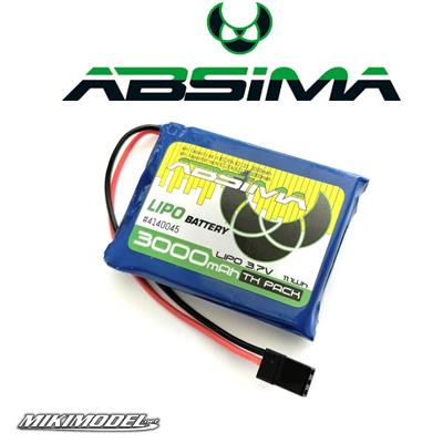 TX LiPo 1S 3,7V 3000mAh SC (JR/FUT)