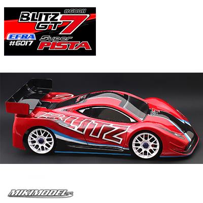 Team Titan GT7 SUPER PISTA 1/8 Carrozzeria GT