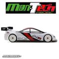 Mon-Tech A-6R touring 1/10 carrozzeria trasparente LIGHT