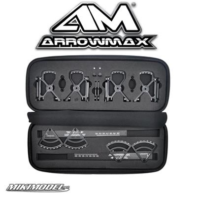 Set up 4D nuova versione per Touring 1/10 con valigetta