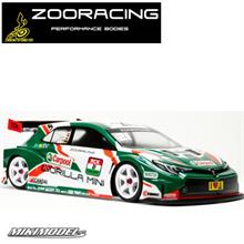 ZooRacing Gorilla MINI 1:10 M-Chassis Body (clear) WB210/WB225