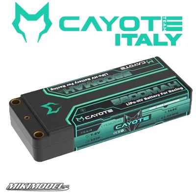 CAYOTE Racing 5600mAh 2S Shorty LiPo Batteria 7,6V 145C 201g