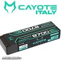 CAYOTE Racing 8700mAh 2S Batteria Lipo 7,4V 145C 321g