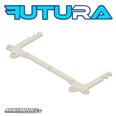 Carbon rear brace for chassis