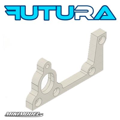 Carbon rear bulkhead left
