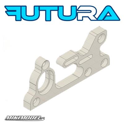 Banchino motore Formula FUTURA in carbonio