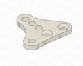 Carbon plate for side link - Sx