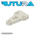 Caster front plate 7°