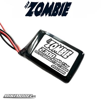 Team Zombie 2300mah 7.4V light weight pack 48,5x28,5x30,3