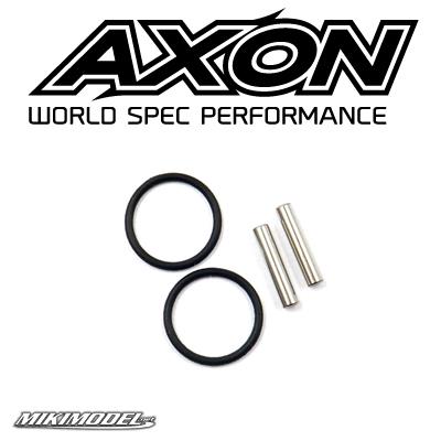 WHEEL HUB AXLE STOP PIN SET / BD10 REAR/XRAY T4, TRF420 FRONT &