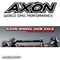 WHEEL HUB AXLE for BD10 REAR/ XRAY T4, TRF420  FRONT & REAR 4mm