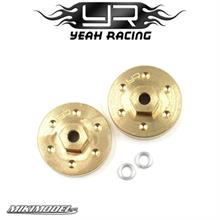 Brass Wheel Hubs 15g 2pcs For Axial SCX24