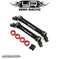 HD Steel Front & Rear Center Shaft Set Black For Axial SCX10 III