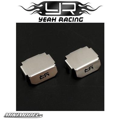 Stainless Steel Front & Rear Differential Protector For Axial SC