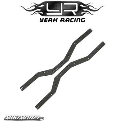 Graphite Chassis Frame Rails For Axial SCX24