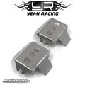 Stainles Steel Front & Rear Differential Protector For Axial SCX