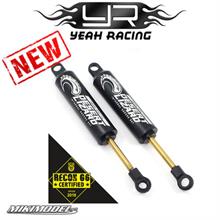 Ammortizzatori 090 mm DESERT LIZARD doppia azione neri