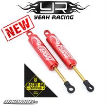 Ammortizzatori 090 mm DESERT LIZARD doppia azione rossi