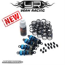 Shock-Gear 50mm Damper Set for1/10 RC Touring M-Chassis CarBlue