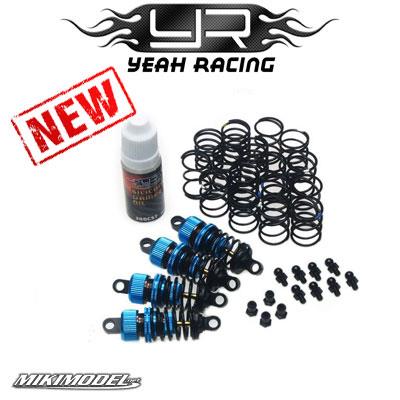 Set ammortizzatori 55 mm per 1:10 Touring Blu
