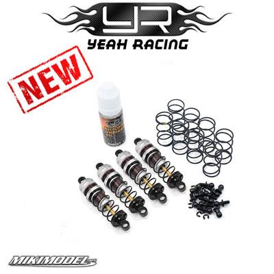 Set ammortizzatori 60 mm per 1:10 off road Silver