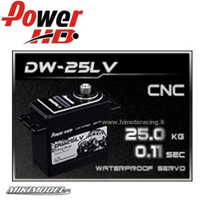 Power HD DW-25LV Digital Waterproof Servo 25kg / 0.11s / 80g