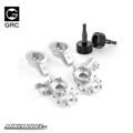 Aluminum G2 Ackermann Caster Blocks Portal Drive Housing Set Sil