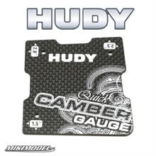 HUDY Quick Camber Gauge for 1/10 Touring 1.5°, 2°, 2.5°