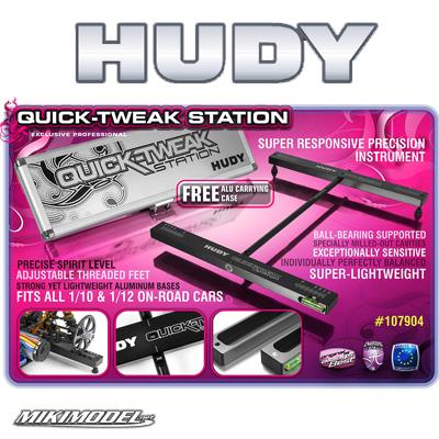 HUDY Quick-Tweak Station + Alu Carry Case