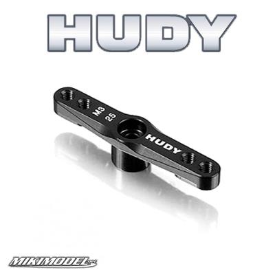 Squadretta servo da 25 denti HUDY in metallo doppia M3 - V2