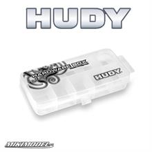 HUDY Parts Box - 10-Compartments - 132 x 62mm