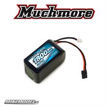 Much More Li-Fe Battery 1800mAh/6.6V 4C Hmp Size Per Ricevente/